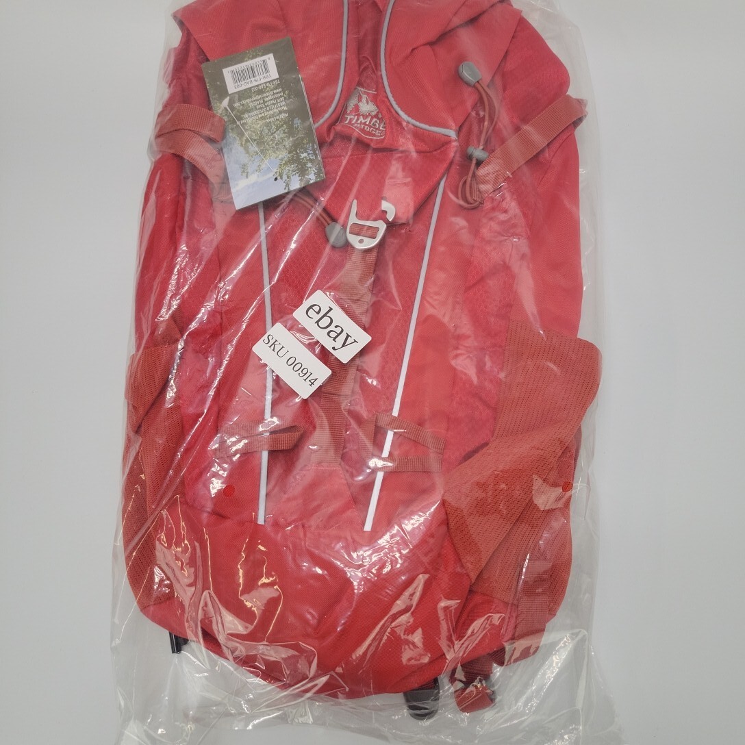 Timber Ridge Bendeleben 25 L Backpack Red Lightweight Hiking Pack NEW! 5