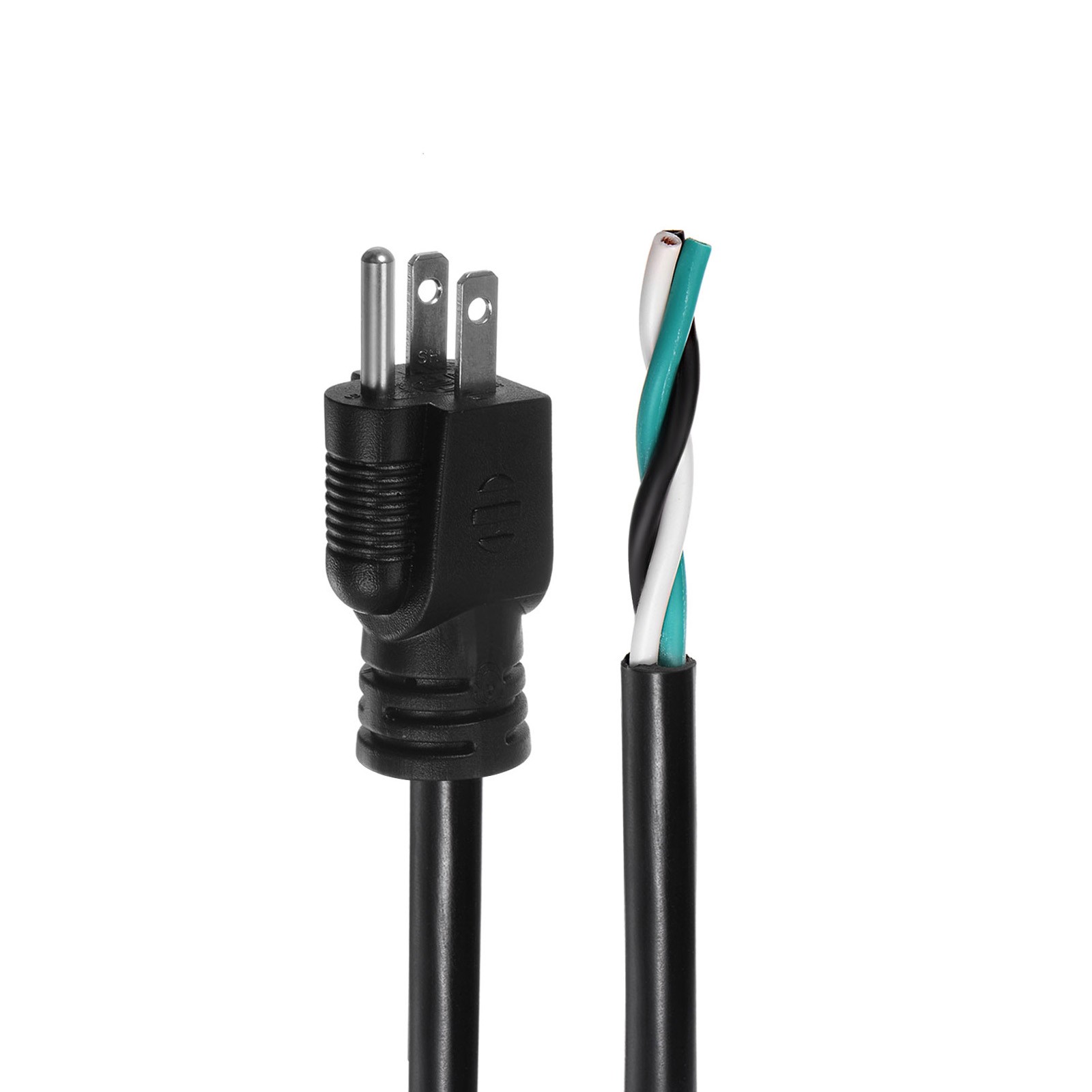 20ft 12 AWG AC Power Cord, Black gallery