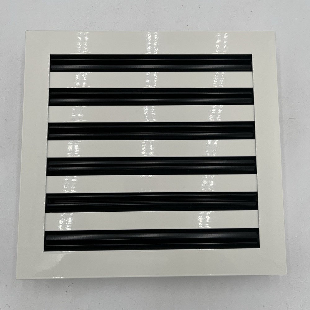 NEW!! 10" x 9.25" Linear 6 Slot Diffuser - White Modern Decorative AC Vent Cover