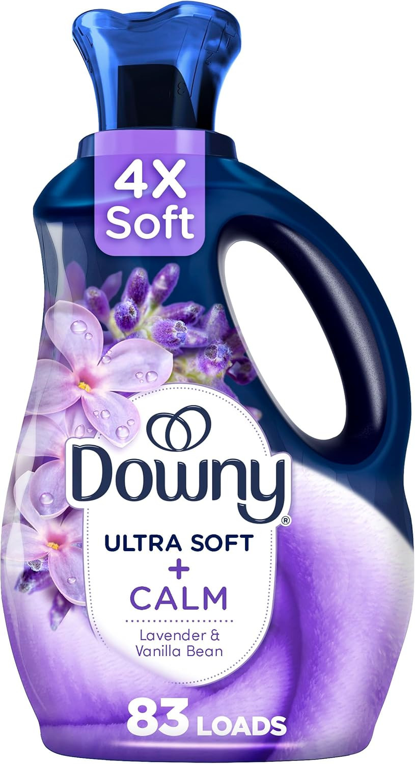 Ultra Soft Fabric Softener Liquid, Calm, Lavender and Vanilla Bean, 56 fl oz, 8 gallery