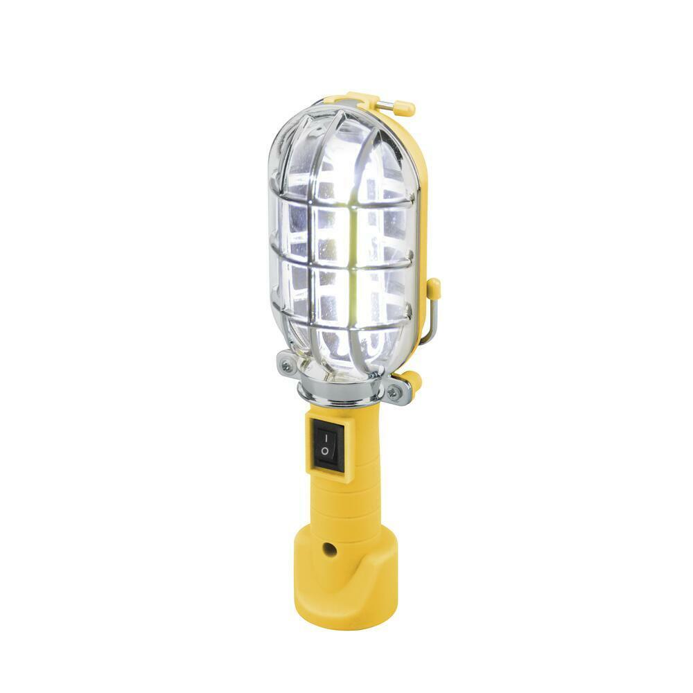 Handheld 200 Lumen LED Work Light 2 Pack AAA Battery Swivel Hook & Magnetic Base gallery
