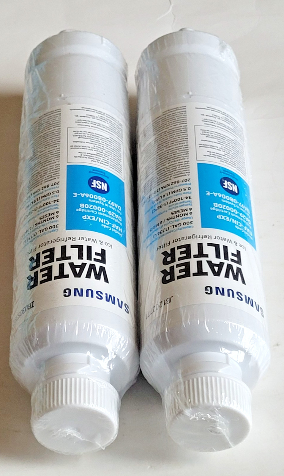 Samsung DA29-00020B HAF-CIN/EXP Refrigerator Water Filter Cartridge 2 Pack gallery