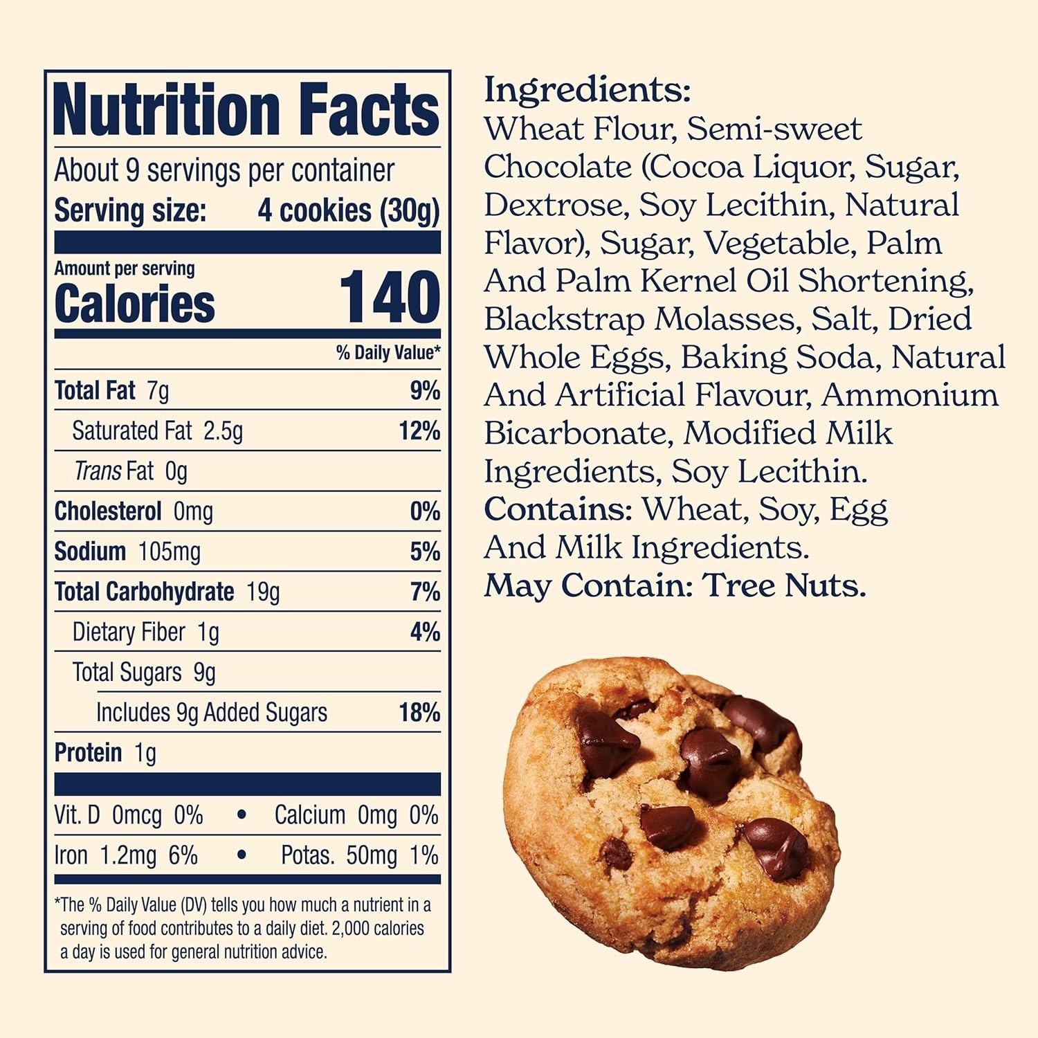 Famous Amos Classic Chocolate Chip Cookies, Bite-size cookies, Sweet Treats, 12 gallery