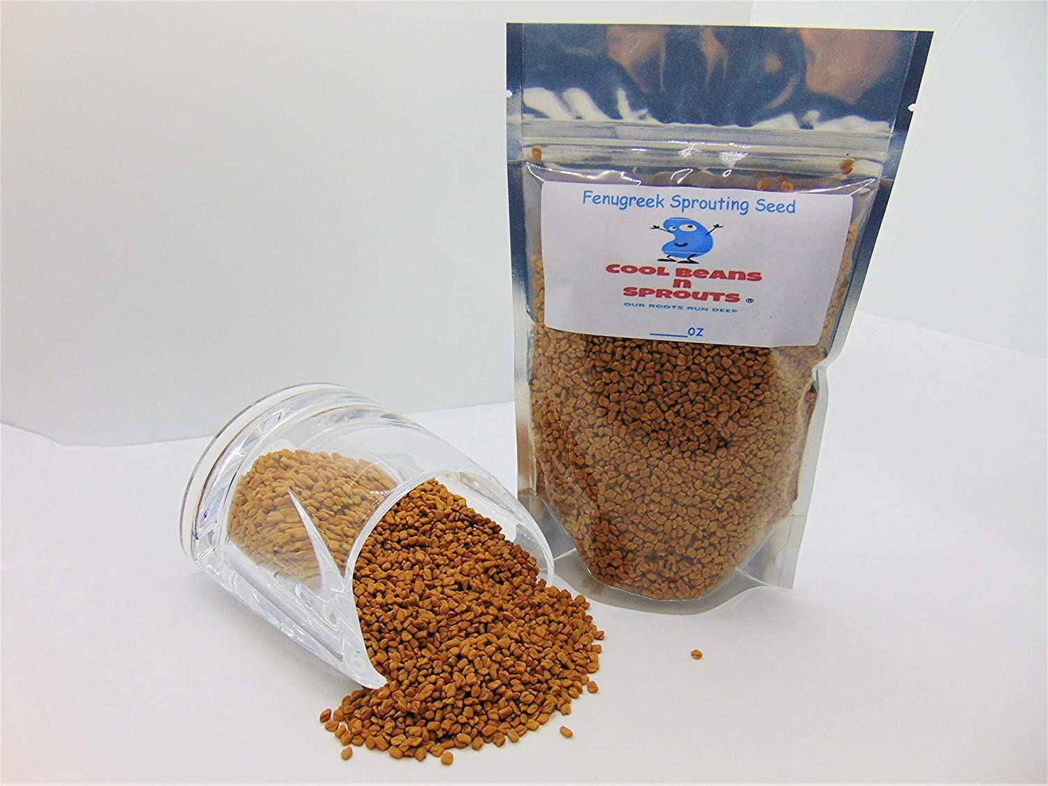 Fenugreek Seeds for Sprouting Microgreens, COOL BEANS N SPROUTS gallery