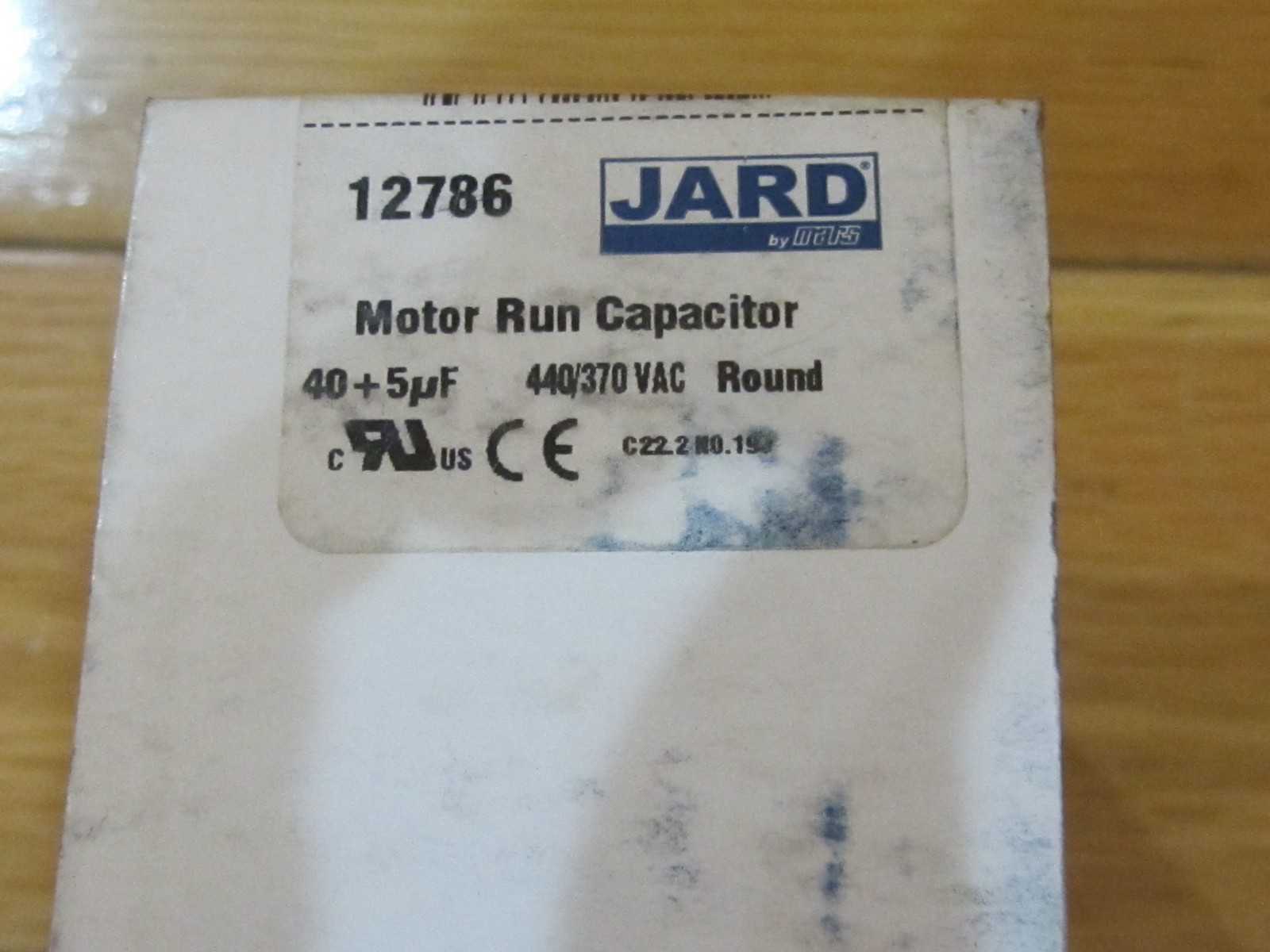 40+5 uf MFD 440 370 VAC Dual Run Capacitor for MARS JARD 12786! NEW IN BOX-COOL! gallery