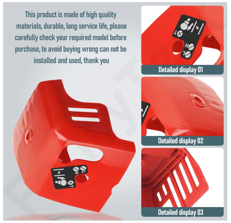 13032611522 Air Filter Cover Suitablefor all Mantis w/2 Cycle Engines Models E gallery