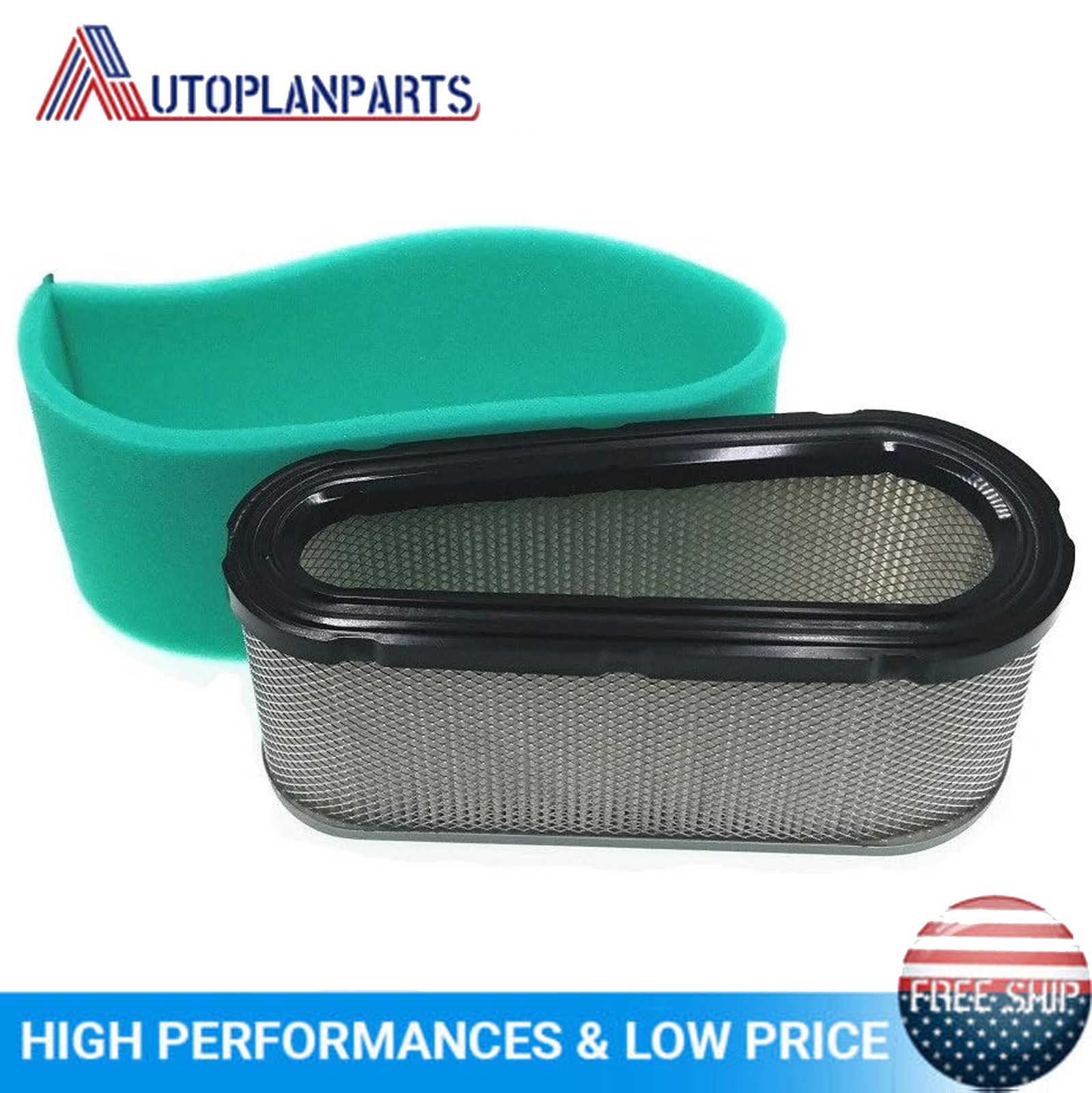Air Filter For BRIGGS & STRATTON 493909 496894 496894S 4139 12.5HP-15HP Engine gallery