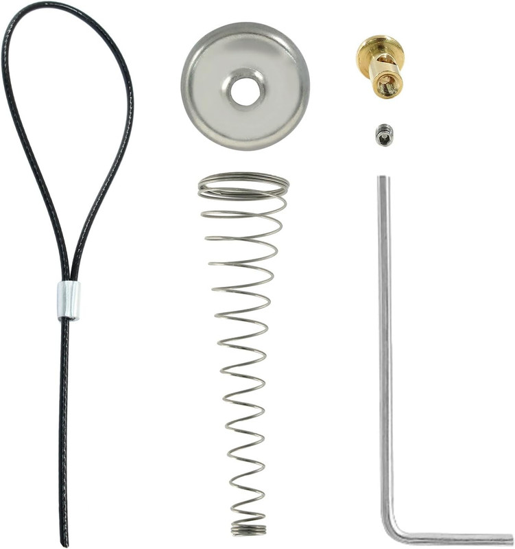 Gate Latch Cable Pull, Adjustable Gate Latch Spring Release Cable, Black Pull gallery