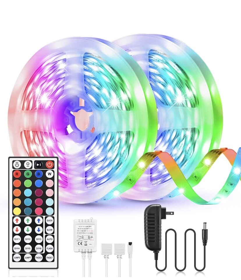LED Strip Lights, 32.8FT / 10m 300 LED RGB LED Light Strip gallery