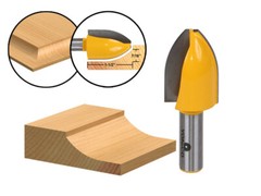 Cove Vertical Raised Panel Router Bit – 1/2″ Shank – Yonico 12145