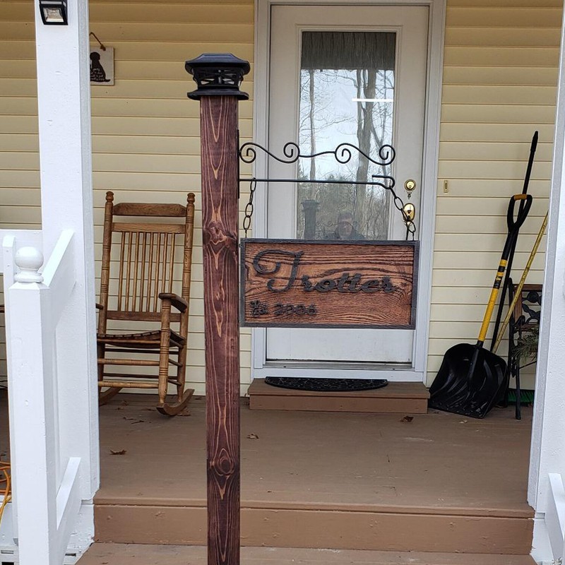 Anley Garden Flags Wall Scroll Hanger - Iron Horizontal Garden Flag Pole Holder gallery