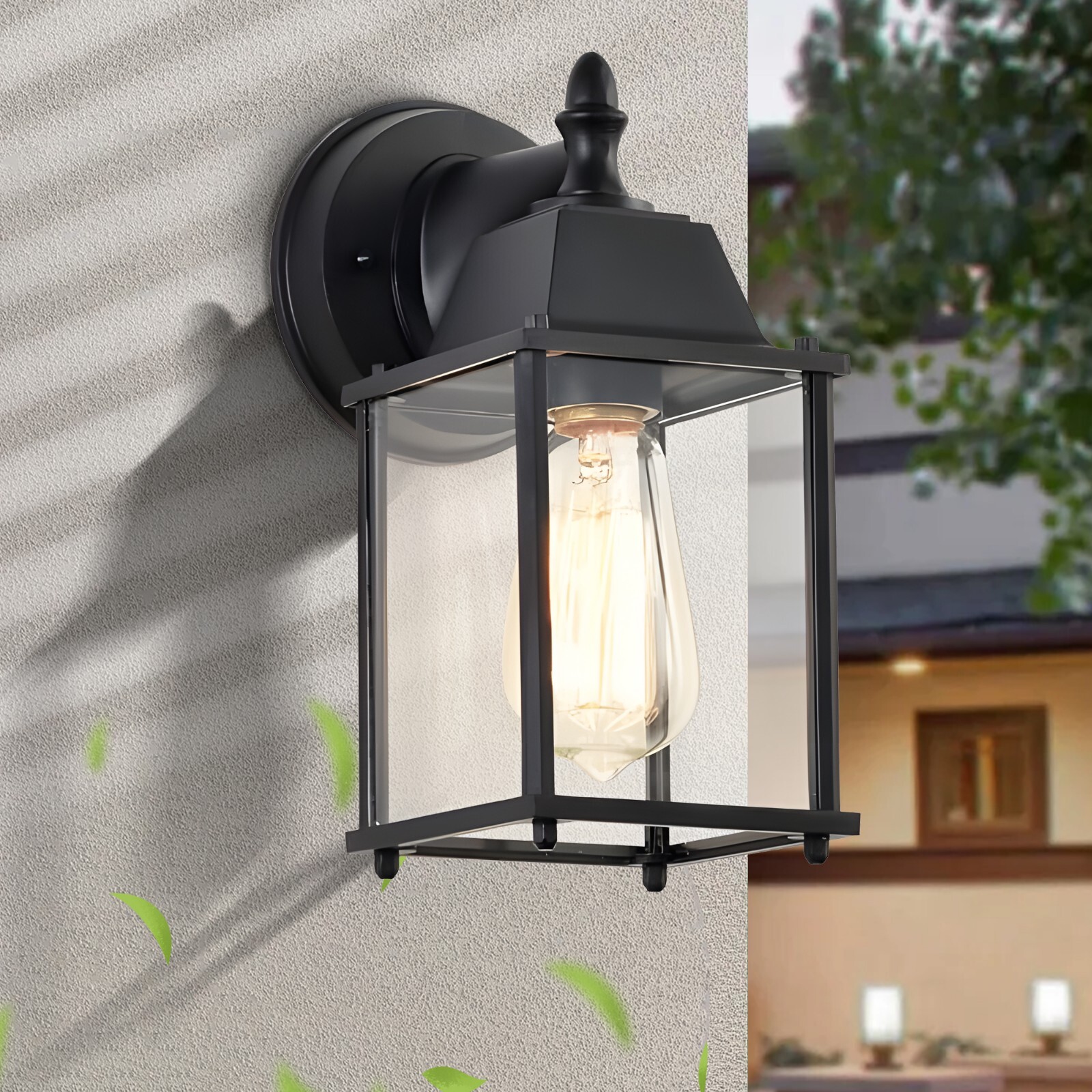 Outdoor Wall Light Fixtures 1 Pack Outdoor Lights Black porch lights gallery