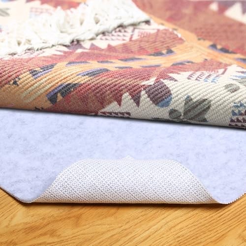 Non Slip Rug Pad, Natural Rubber Backing Rug Pads 1/4” Thick, Felt Rug Gripper gallery