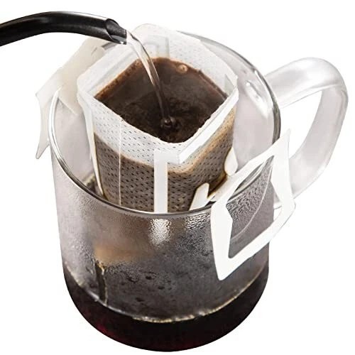 100pcs Disposable Drip Coffee Filter Bags gallery