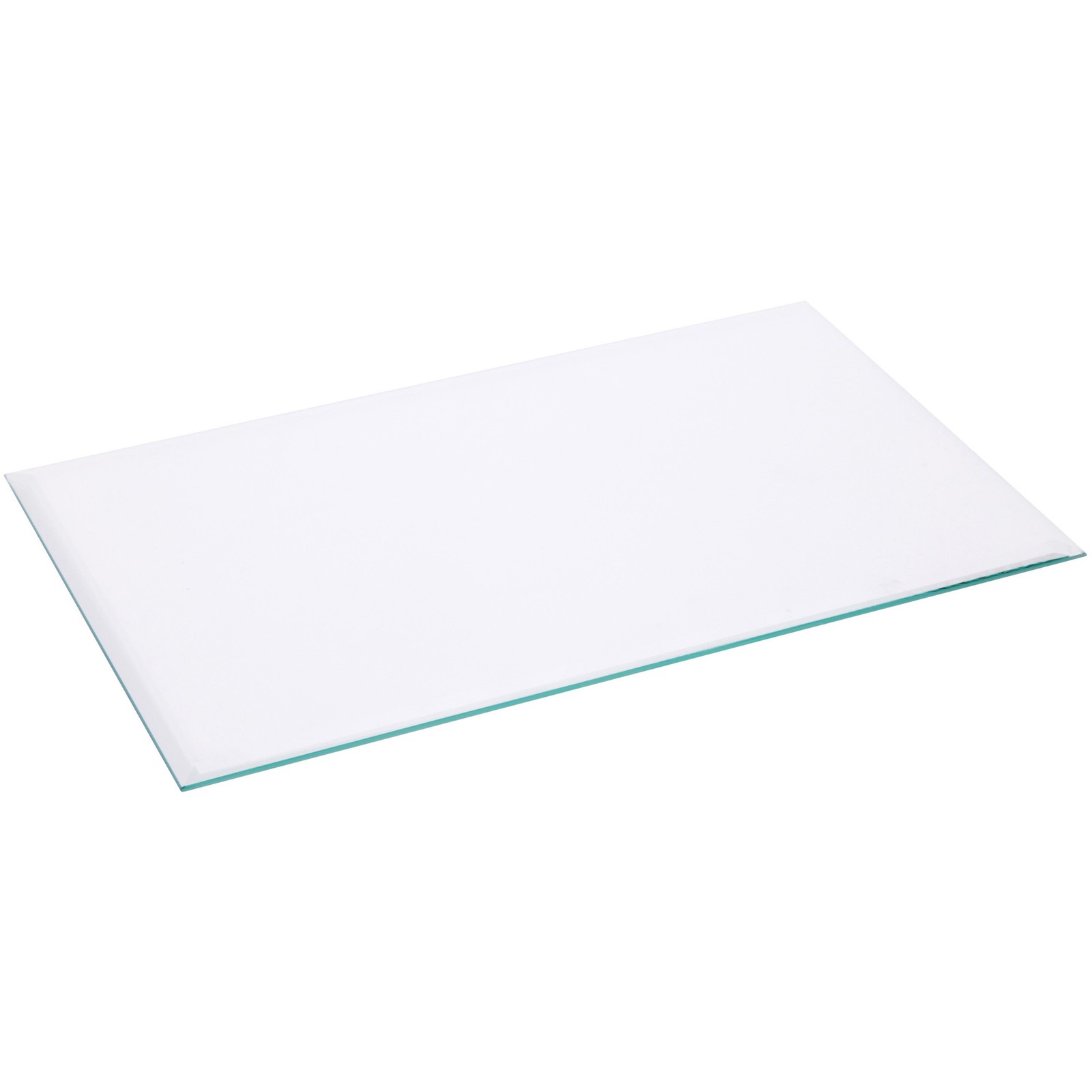 Plymor 5" x 8" Rectangle, 3mm Thick Beveled Clear Glass gallery