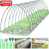 60 Pcs Garden Hoops for Raised Beds, 12 Sets Greenhouse Hoops Grow Tunnel Rust-F gallery