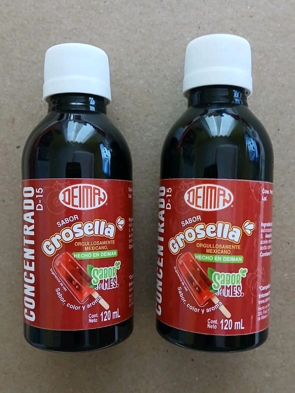 2X DEIMAN CURRANT ( GROSELLA ) CONCENTRATE 2 BOTTLES 4.1oz (120ml) EA -FREE SHIP gallery