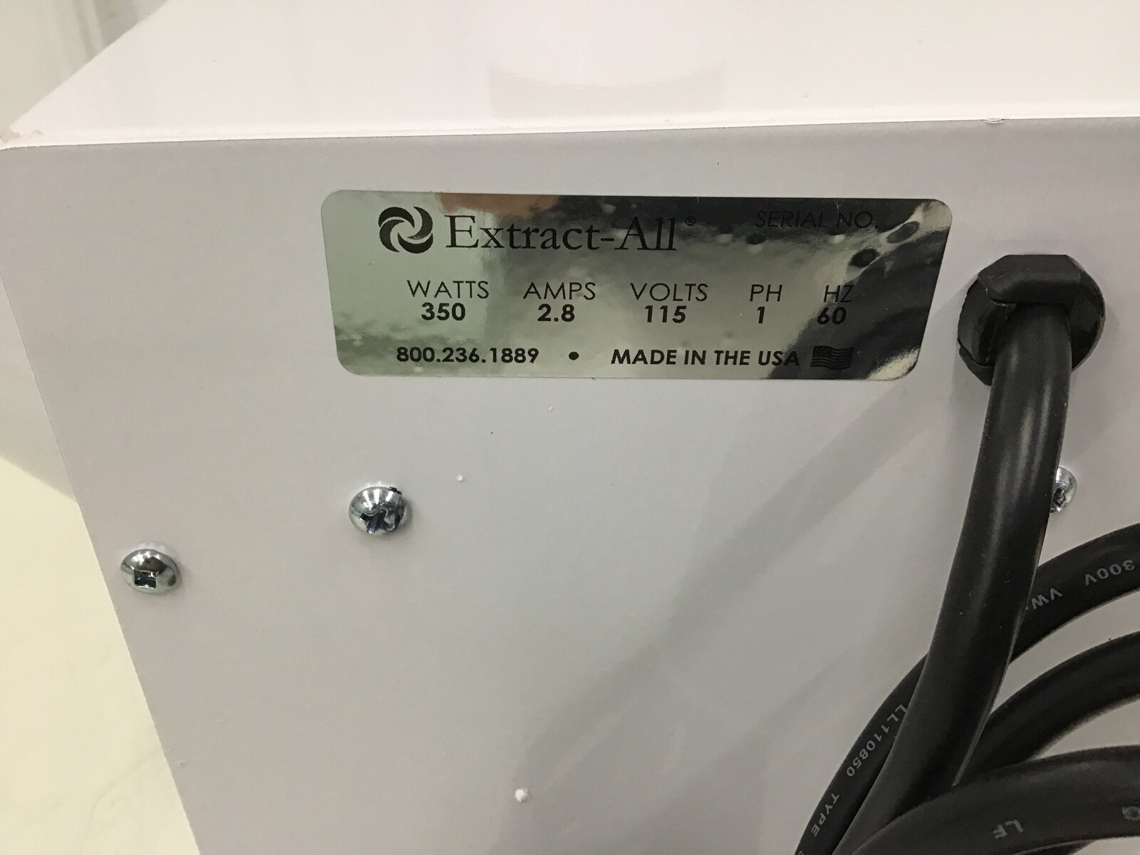 EXTRACT-ALL - S-981-2B Item Source Capture Air Cleaning System gallery