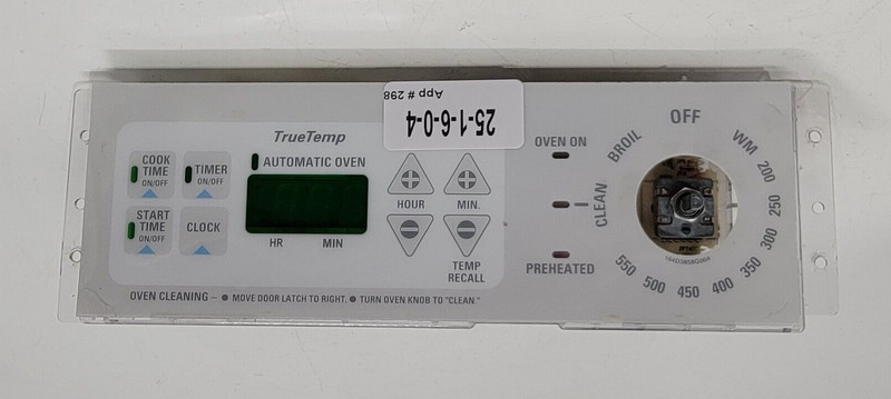Genuine Oven GE Control Board Part#191D2818P002 gallery