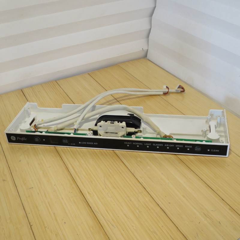 White UI Interface Control Panel from GE Profile PDW1800NWW Dishwasher gallery