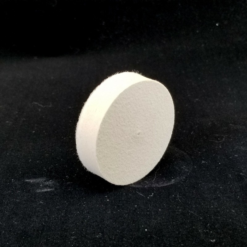 Solid Felt Buffing Wheel 2" x 1/2" Medium Polishing Wheels - Pack of 5 Pieces gallery