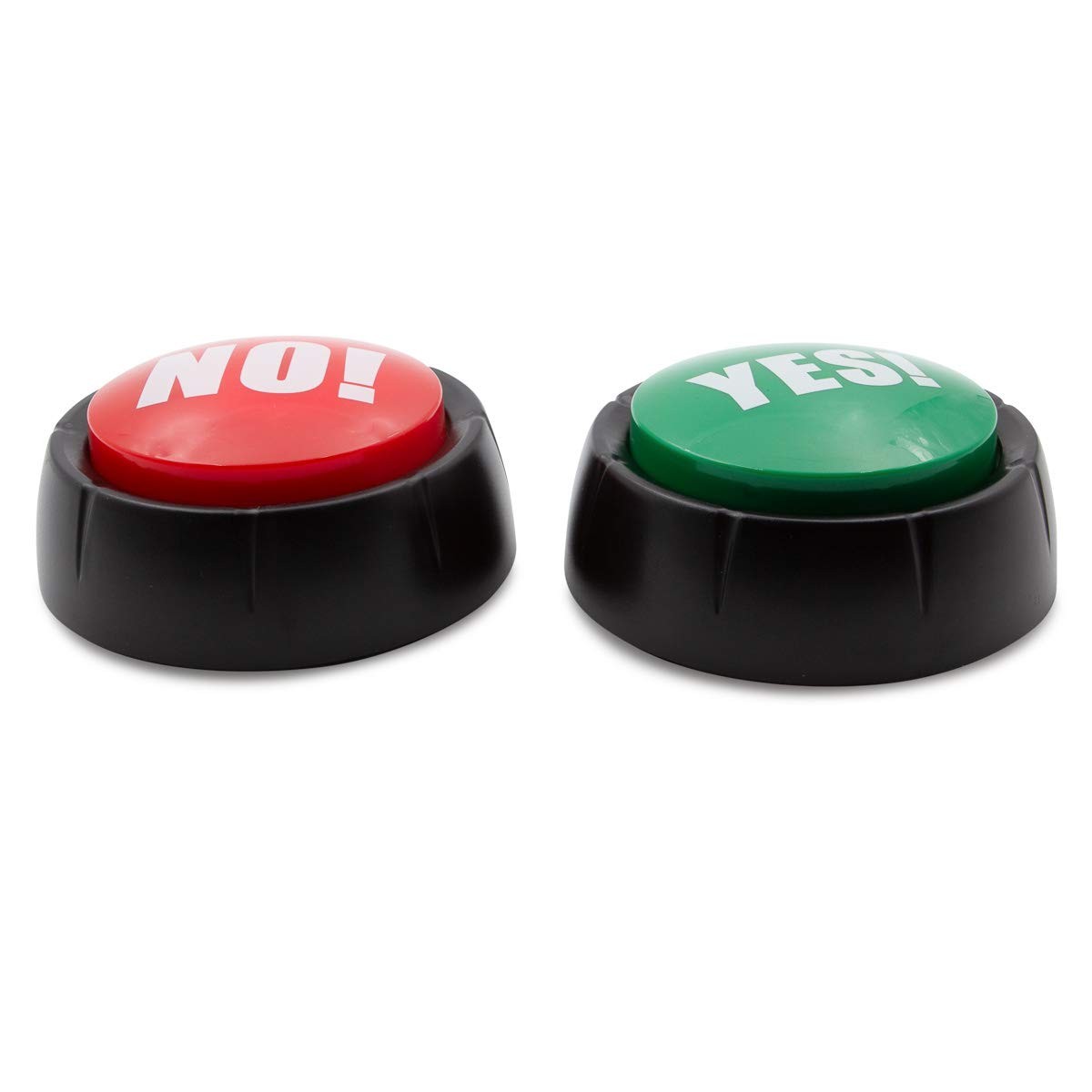 Talking Yes & No Buzzer Buttons - Pack of 2 Large, Red gallery