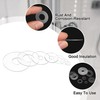 80Pcs M5 PVC Clear Flat Washers 5mm ID 12mm OD 0.5mm Thick Glass Washer gallery