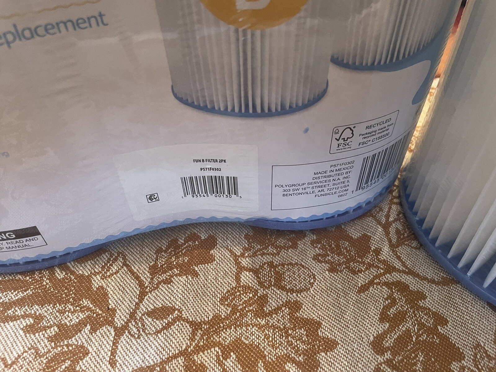Funsicle Swimming Pool Type B Replacement Filter Pump Cartridge (2 inc. in sale) gallery