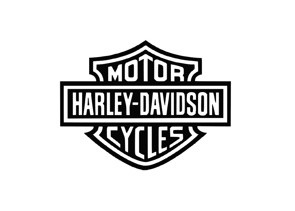 Harley Logo Vinyl Decal Sticker -Multiple Colors & Sizes- FREE SHIPPING gallery
