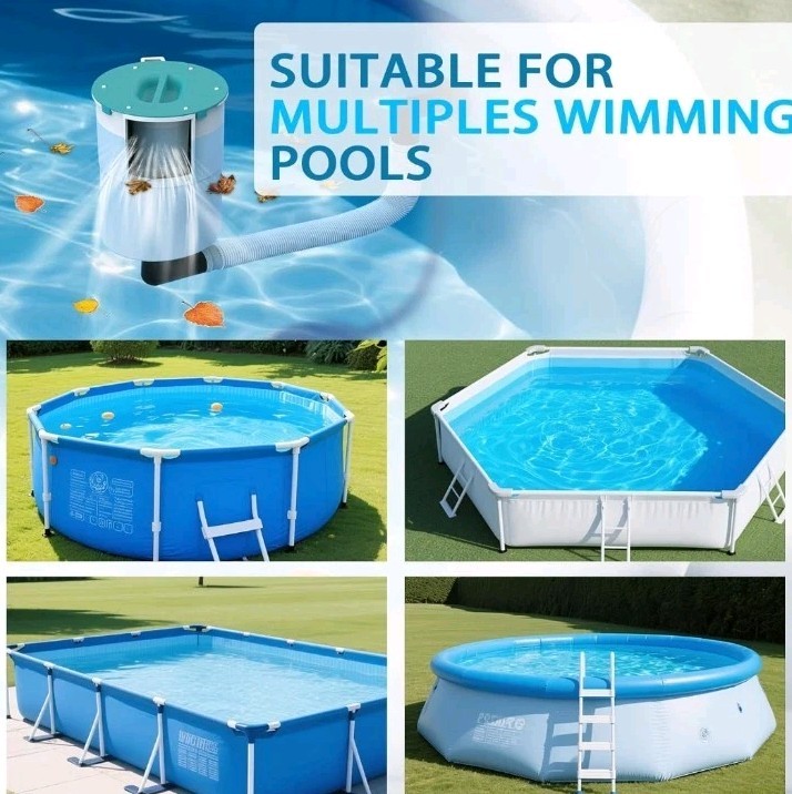Pool Surface Float Skimmer, No Installation Required gallery