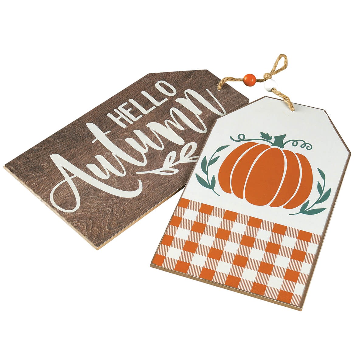 Hello Autumn Double-Sided Wall Tags by Holiday Peak gallery