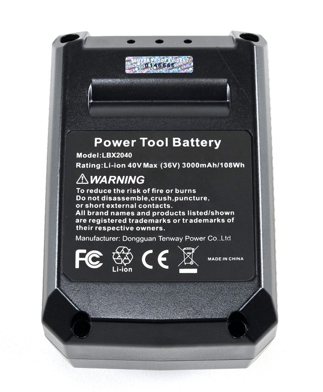 CRAFTSMAN 40V Volt MAX Lithium-Ion Compatible 3.0 Ah Battery Pack CMCB98027 New gallery