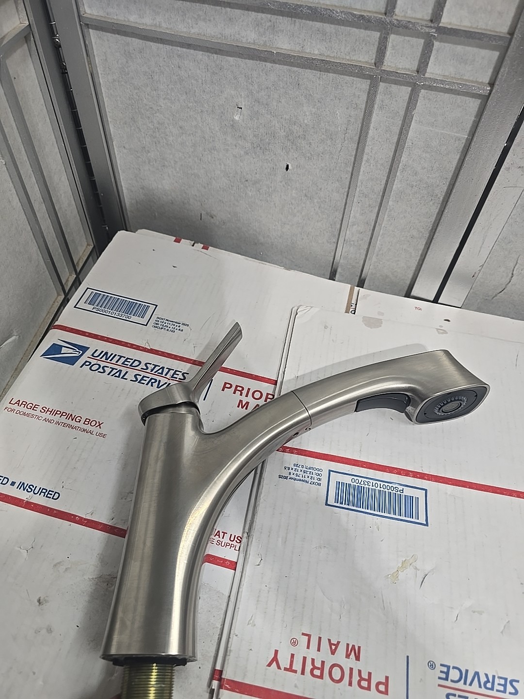 KOHLER Pull Down Sprayer Kitchen Polished Nickel **ONLY REPLACEMENT FAUCET** A+ gallery