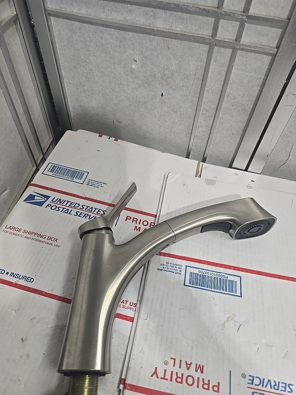 KOHLER Pull Down Sprayer Kitchen Polished Nickel **ONLY REPLACEMENT FAUCET** A+ gallery