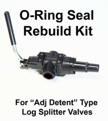 O-Ring Rebuild Kit Adjustable Detent Hydraulic Log Splitter Control Valve LVA1