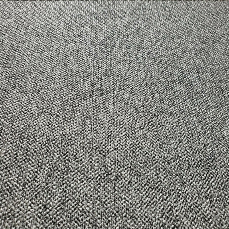 Plain Modern Gray black silver metallic faux fabric texture Wallpaper textured gallery