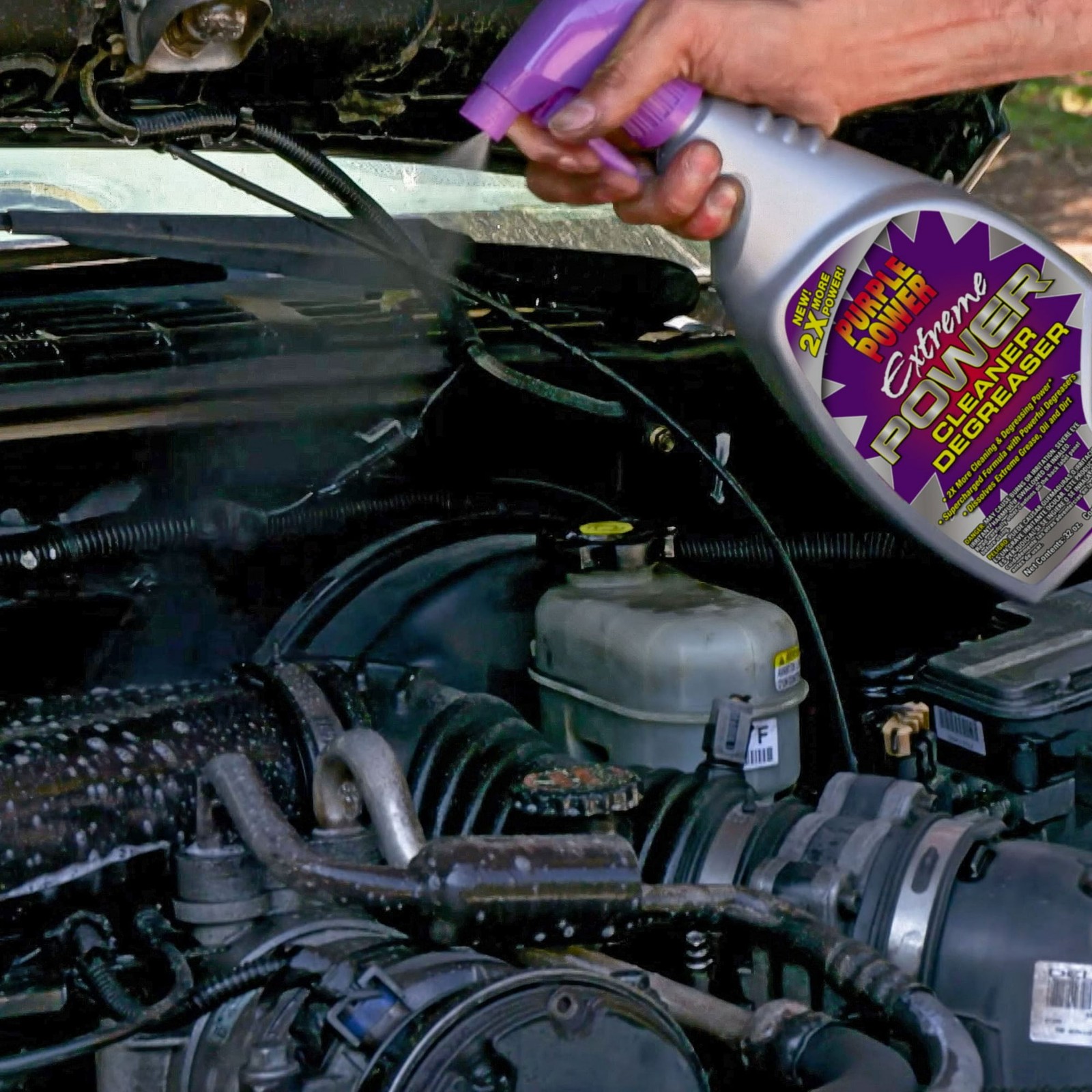 Engine Degreaser Cleaner Spray 32oz Heavy Duty Car Truck Oil Grease Remover Fast gallery