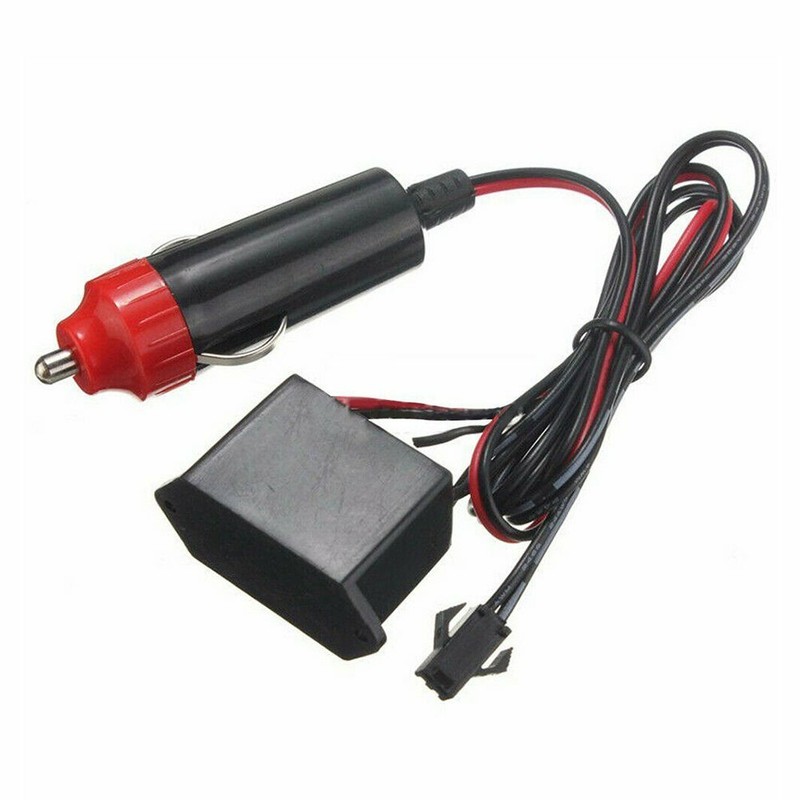 Universal Car LED Wire String Strip Interior Decorative Atmosphere Light Red 5M gallery