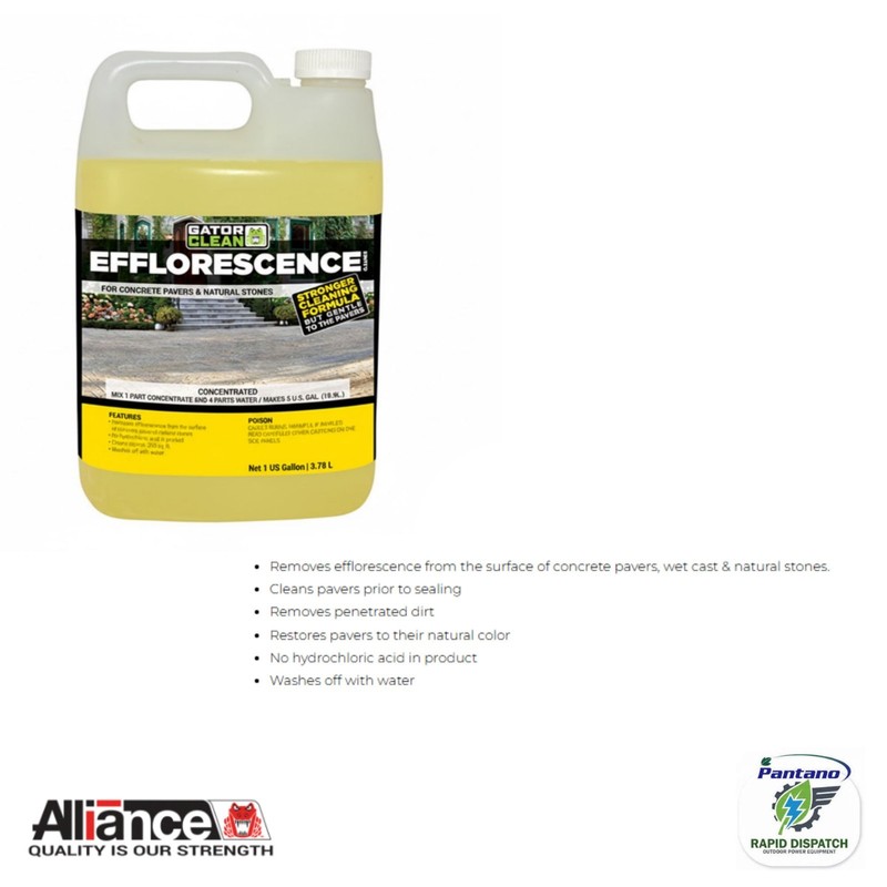 Alliance Gator Clean Efflorescence Cleaner 1 Gal for Pavers & Natural Stone gallery