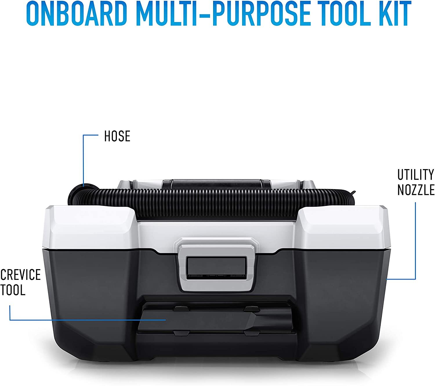 Hoover ONEPWR Wet/Dry Cordless Utility Vacuum Kit - Black/Gray *Battery Included gallery