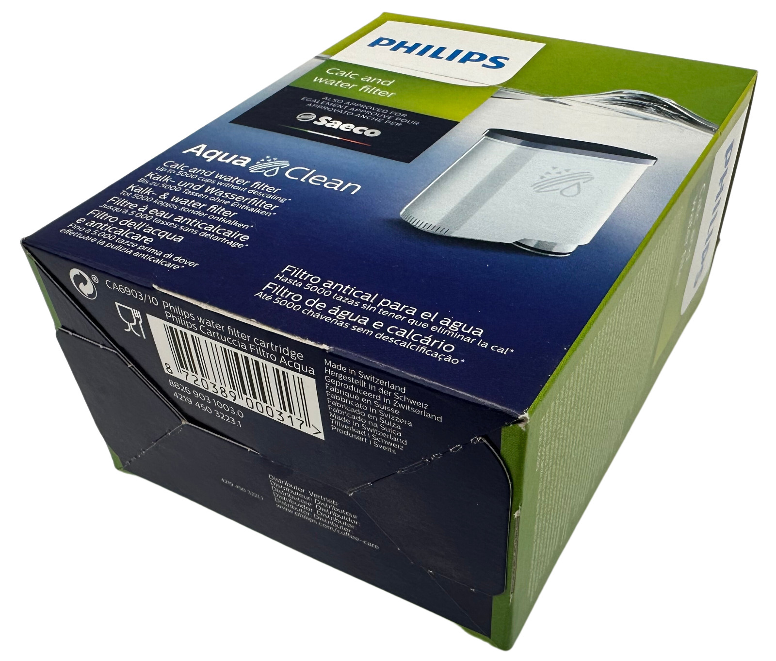 AquaClean Calc & Water Filter for Philips/Saeco/Gaggia | CA6903/10 gallery