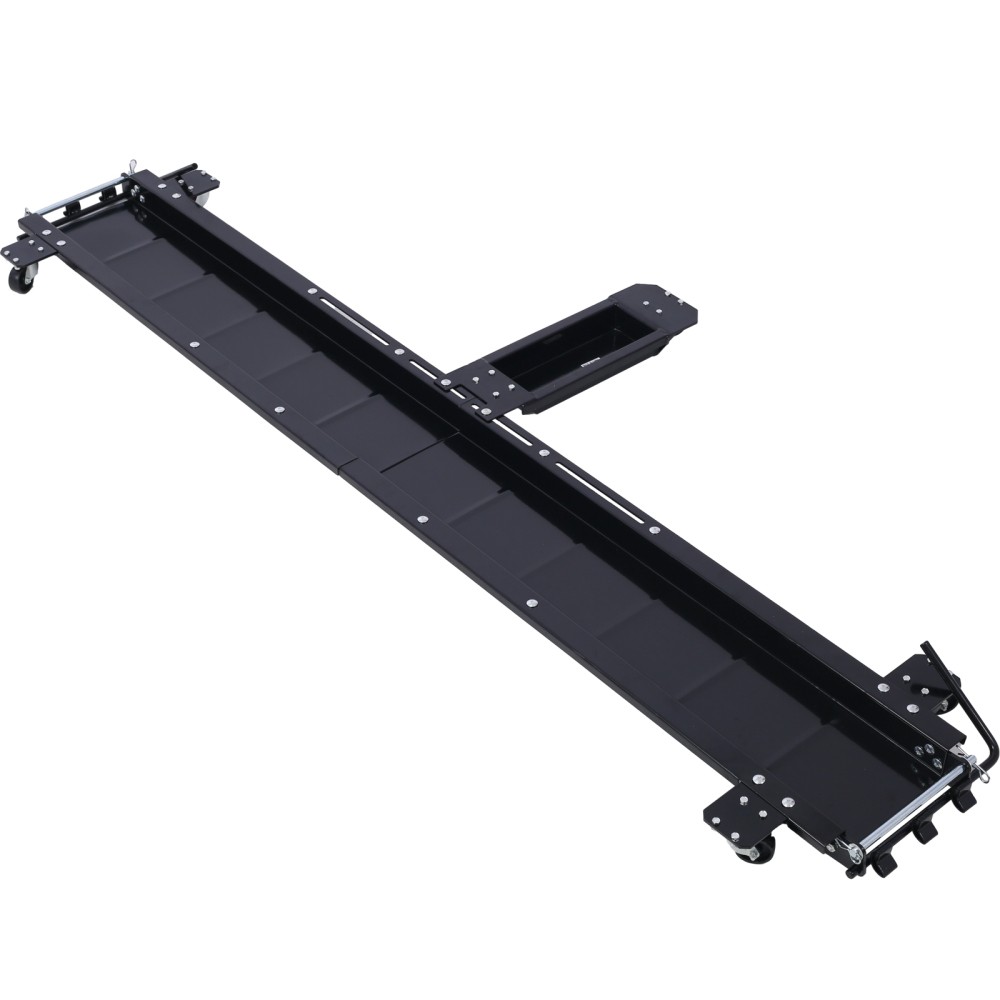 Motorcycle Dolly 1250 Lbs Capacity w/ Casters & Loading Ramp, Garage Workshop gallery