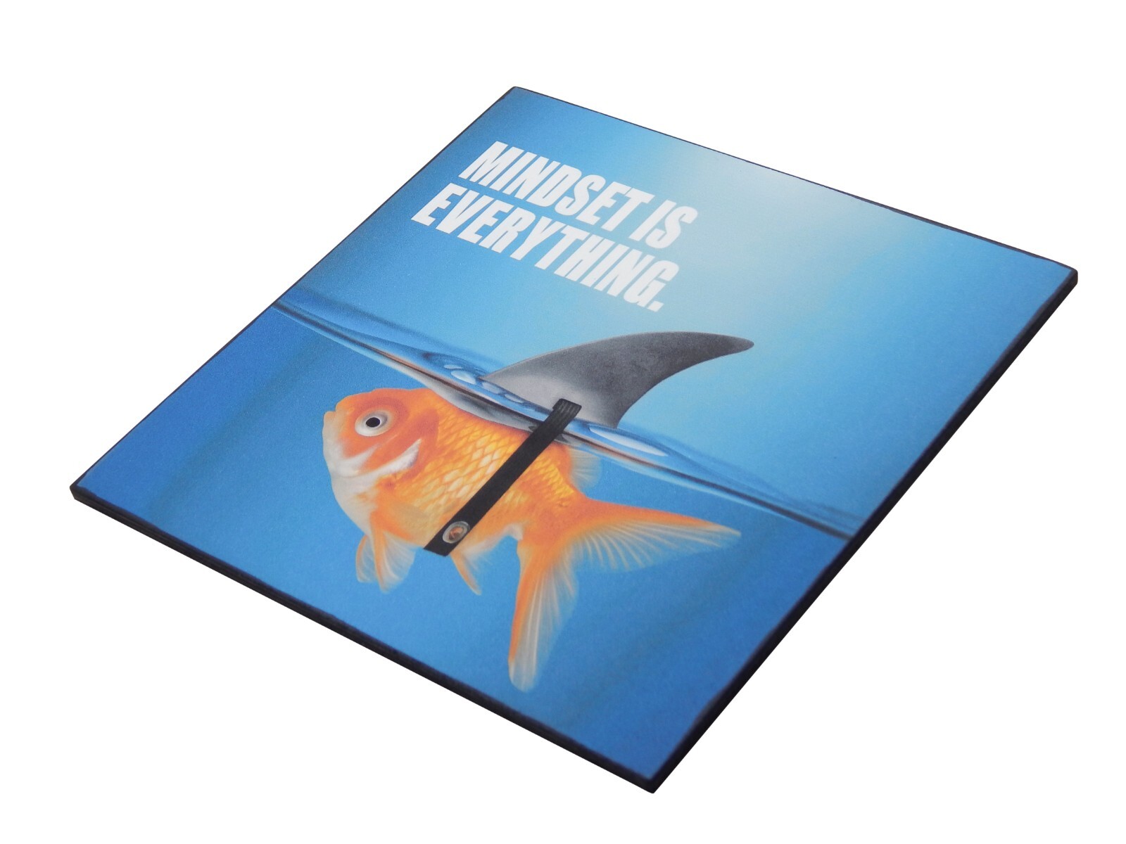 Mindset Is Everything Motivational Life Sign Shelf Sitter Wall Art Decor 5" x 5" gallery
