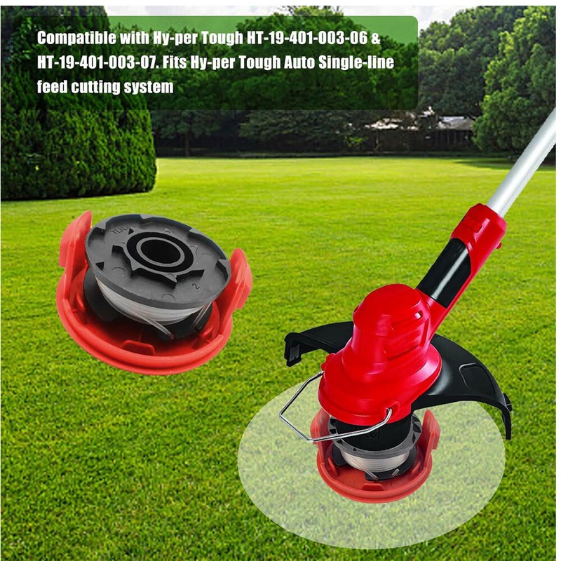 4Pc/Set For Hyper Tough Spool Trimmer Line 1.6mm + Cap Cover HT19-401-003-06 NEW gallery