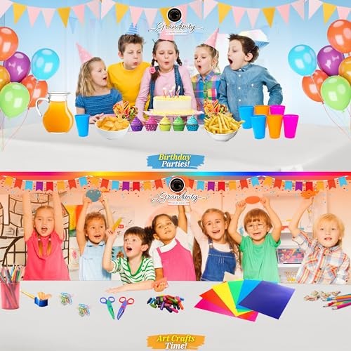 12 Pack Premium Disposable Plastic Tablecloth 54in. x 108in. Rectangle White gallery