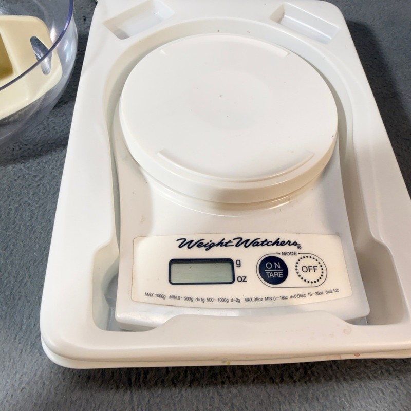 Weight Watchers Electronic Kitchen Scale Digital Food Portion Control White Bowl gallery