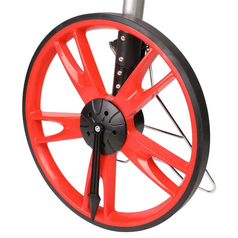 FOLDABLE TELESCOPING ENGINEERS MEASURER LED DIGITAL DISTANCE MEASURING WHEEL gallery