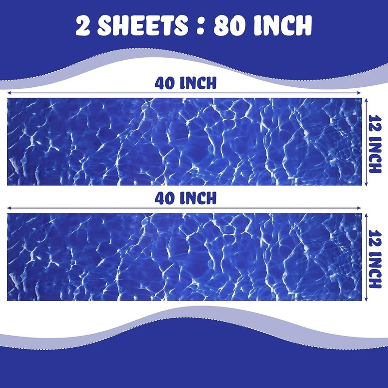 Vinyl Pool Liner Patch Self-Adhesive PVC Repair Patch for Swimming Pools Infl... gallery