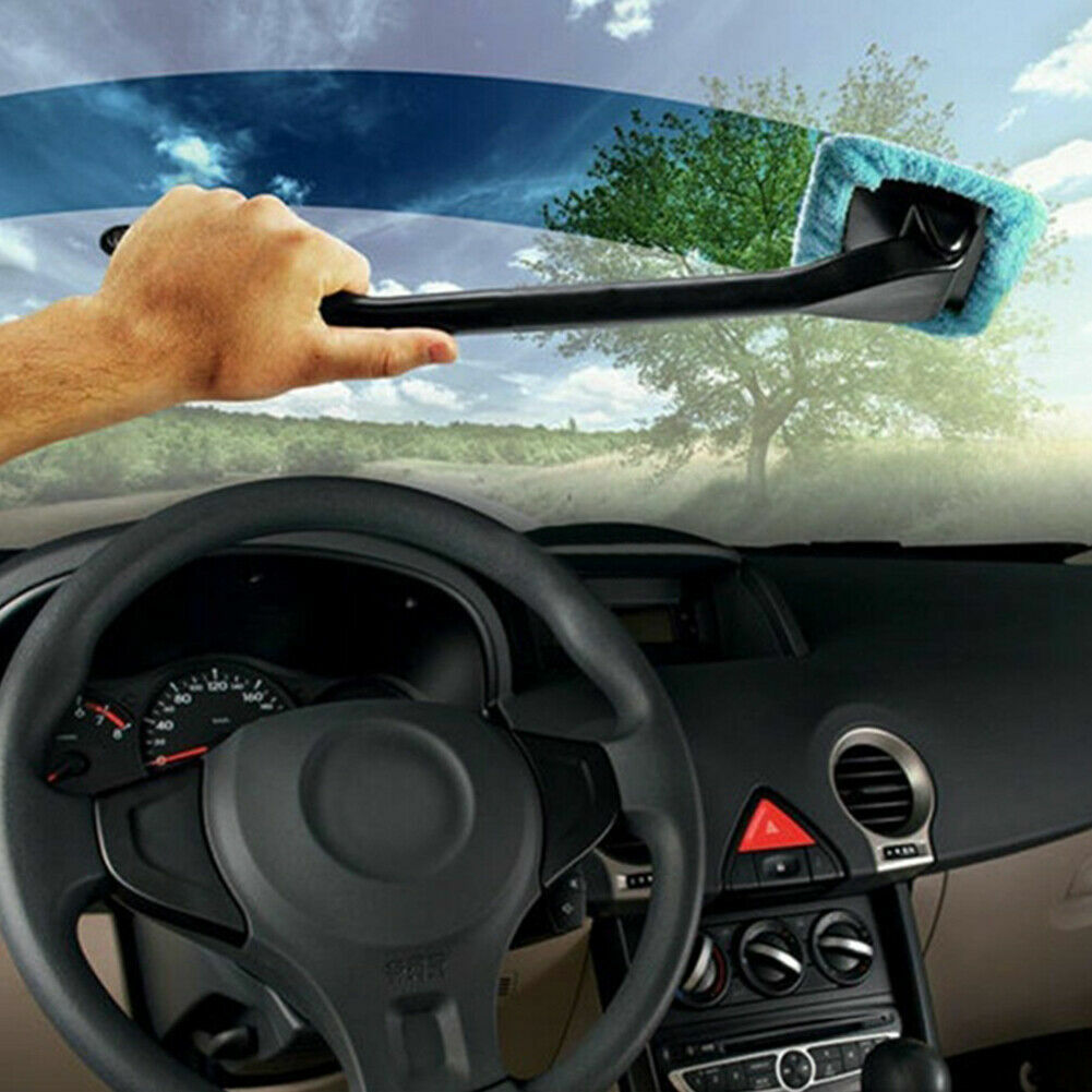 Microfiber Windshield Clean Car Auto Wiper Cleaner Glass Window Tool Brush Kit gallery