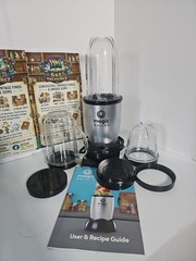 Magic Bullet® Mini 14 oz. Compact Personal Blender Silver Black